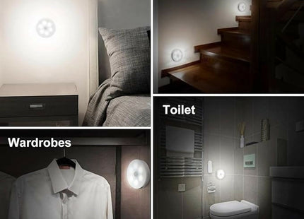 Rechargeable Motion Sensor LED Night Light with USB Charging
