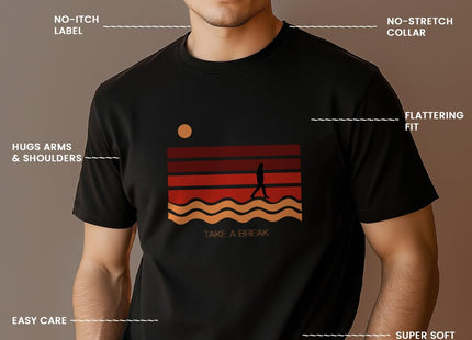 100% Cotton Tshirts for Men Combo Pack of 3 | Regular Fit | Printed | Round Neck Half Sleeve