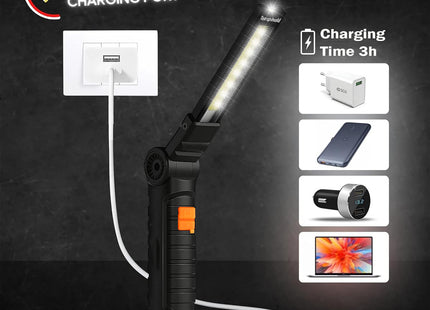 Rechargeable Adjustable Big Led Work Light (1 Pc)